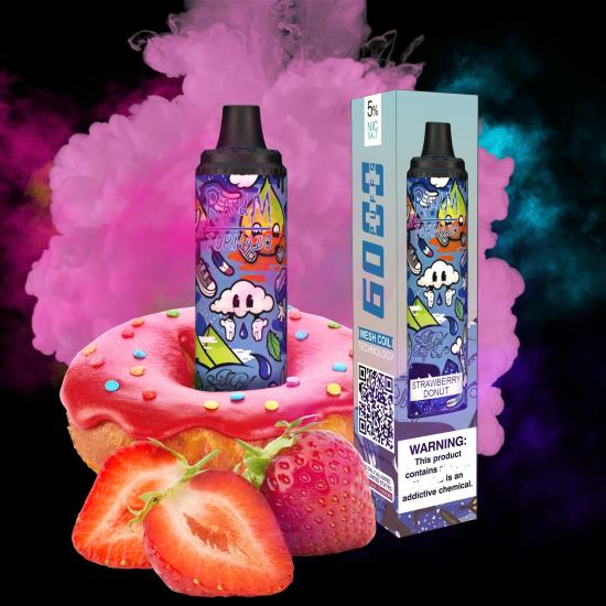 RandM Tornado 6000 Airflow Control Vape Pod Device 1Pc Fruit Fusion 642PN286 R and M UK