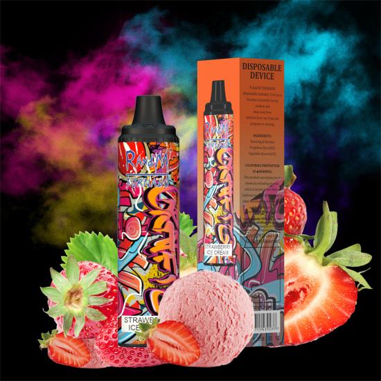 RandM Tornado 6000 Airflow Control Vape Pod Device 1Pc Fruit Fusion 642PN286 R and M UK