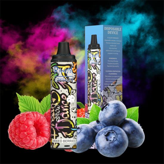 RandM Tornado 6000 Airflow Control Vape Pod Device 1Pc Mixed Berries 642PN291 RandM Vape UK