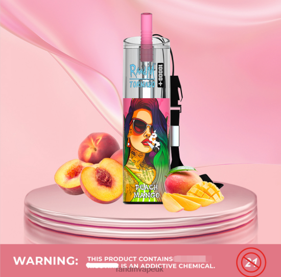 RandM Tornado 10000 Plus Airflow Control Vape Device 1Pc Blue Sour Raspberry 642PN83 RandM Vape Flavours