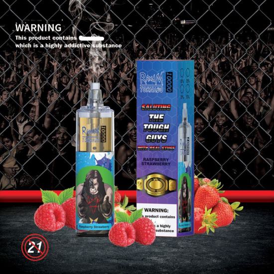 RandM Tornado 10000 Airflow Control Vape Device 1Pc Grape Ice 642PN109 R and M Sales