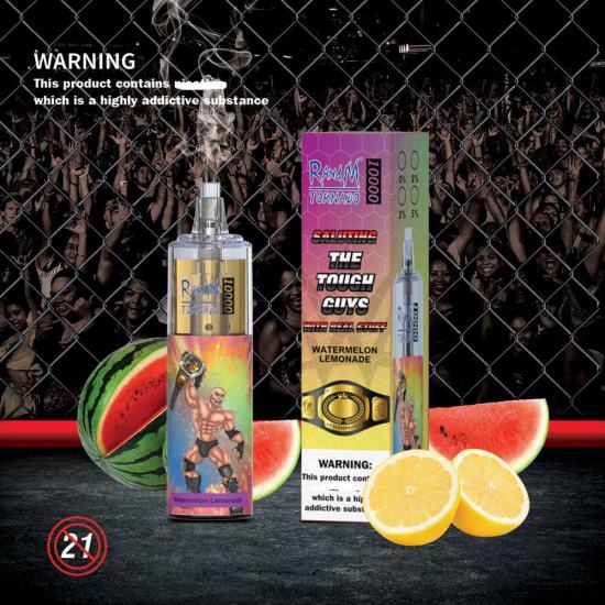 RandM Tornado 10000 Airflow Control Vape Device 1Pc Grape Ice 642PN109 R and M Sales