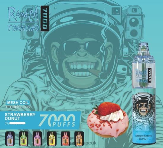 RandM Tornado 7000 Airflow Control Vape Device 1Pc Banana Milkshake 642PN177 R and M Vape UK