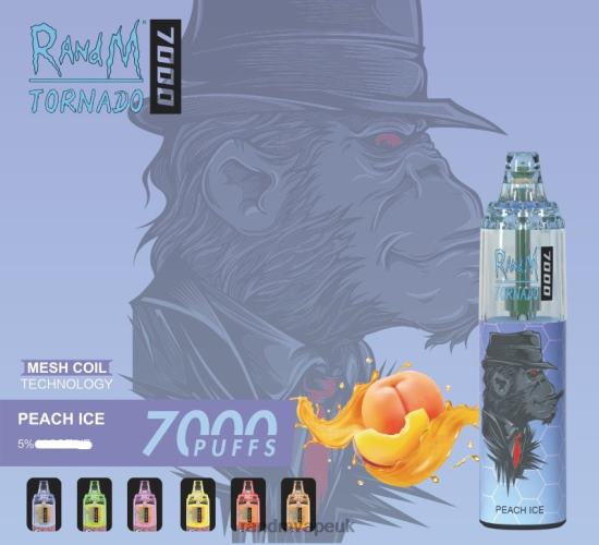 RandM Tornado 7000 Airflow Control Vape Device 1Pc Mixed Berries 642PN176 R and M UK