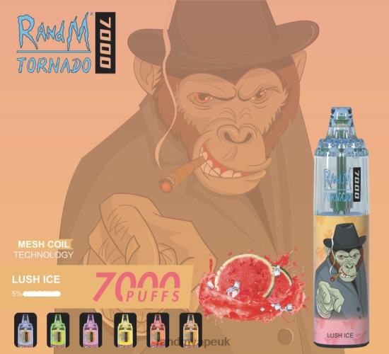RandM Tornado 7000 Airflow Control Vape Device 1Pc Mixed Berries 642PN176 R and M UK