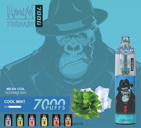 RandM Tornado 7000 Airflow Control Vape Device 1Pc Mixed Berries 642PN176 R and M UK